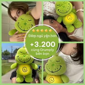 Cận cảnh khuôn mặt ủ rũ đáng yêu của thú bông