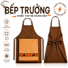 Tạp dề tinh nghịch nhìn từ phía trước