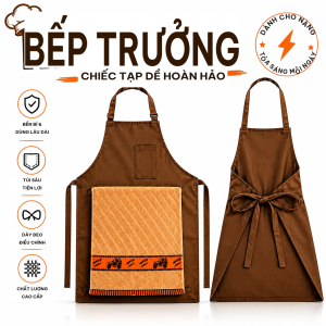 Tạp dề tinh nghịch nhìn từ phía trước