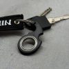 Con quay giảm căng thẳng – Đen / Có thẻ móc khóa