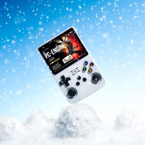 Máy chơi game cầm tay cổ điển – Trắng / 128GB