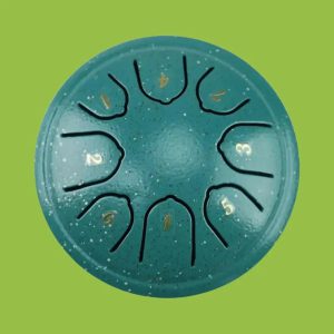 Trống nước thư giãn – Xanh lá / Bản 8 âm 11,5 cm