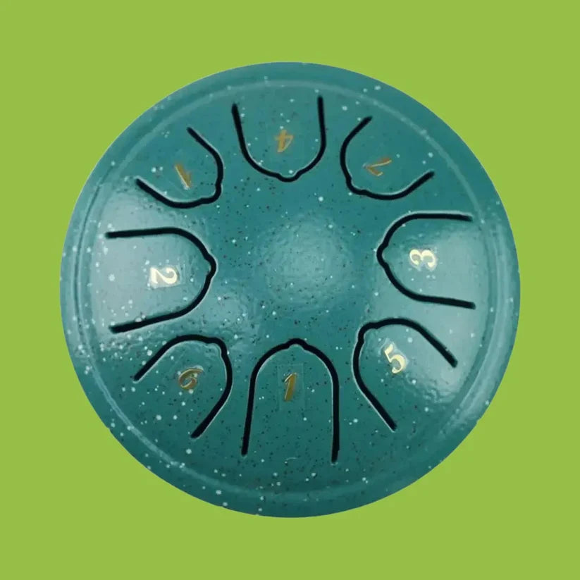Trống nước thư giãn – Xanh lá / Bản 8 âm 11,5 cm