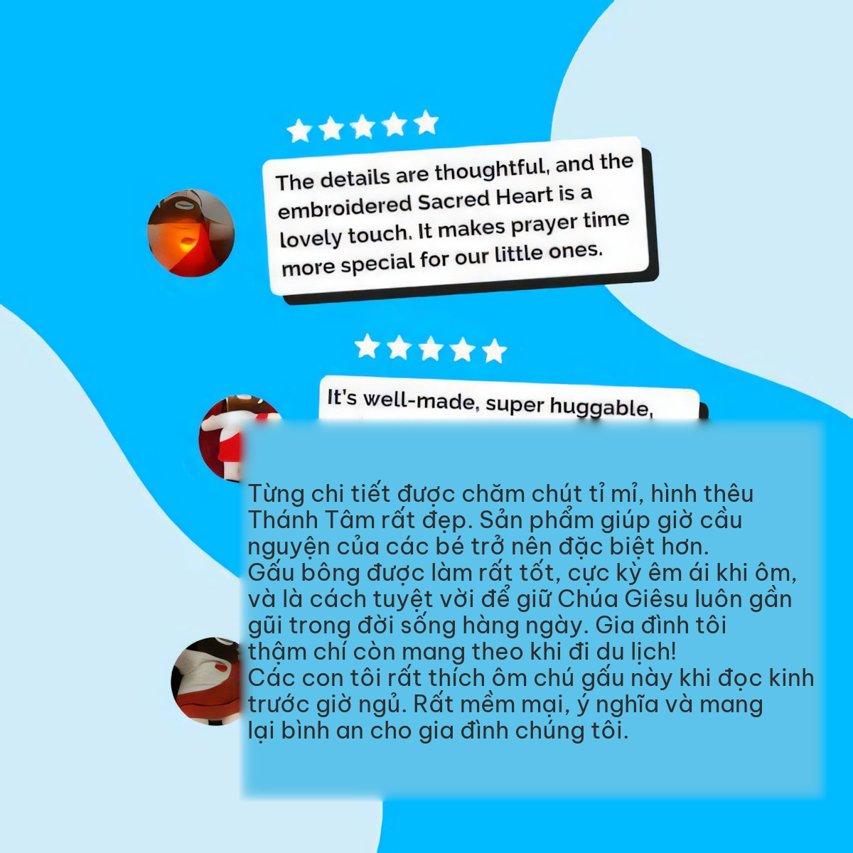 Búp bê bông được ôm trong tay