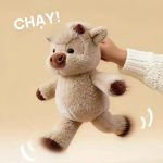 Thú bông biết chạy ở dáng đang sải bước